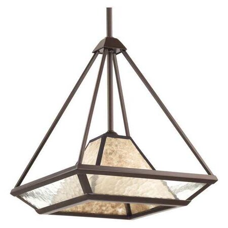 Progress Lighting Collins 1-Light Pendant, 100 W, Antique Bronze P5102-20
