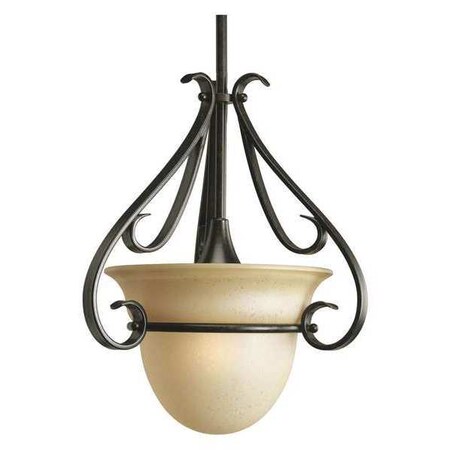 Progress Lighting Torino 1-Light Mini-Pendant, 100 W, Forged Bronze P5144-77