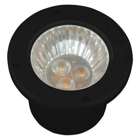 Progress Lighting LED Well Light 1-Light Landscape, 3 W, Black P5295-31