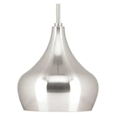 Progress Lighting Kiss Led 1-Light LED Pendant, 17 W, Brushed Nickel P5187-0930K9
