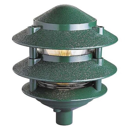 Progress Lighting Pagoda 1-Light Landscape, 100 W, Green P5204-38