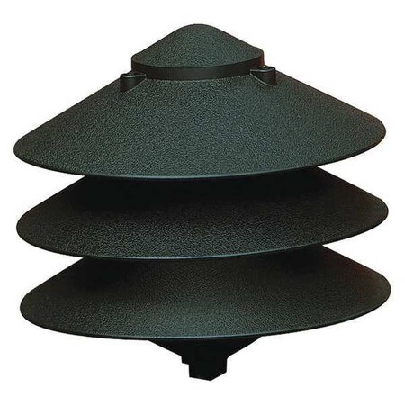 Progress Lighting Pagoda 1-Light Landscape Path Light, 100 W, Black P5210-31