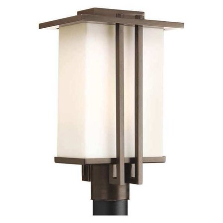 Progress Lighting Dibs Outdoor 1-Light Post Lantern, 100 W, Antique Bronze P5490-20