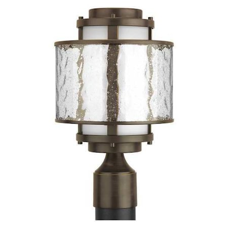 Progress Lighting Bay Court Outdoor 1-Light Post Lantern, 100W, Antique Bronze P5499-20