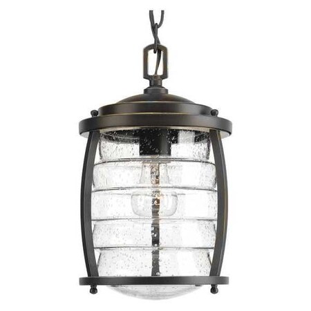 Progress Lighting Signal Bay 1-Light Hanging Lantern, 100 W, Oil Rubbed Bronze P5521-108