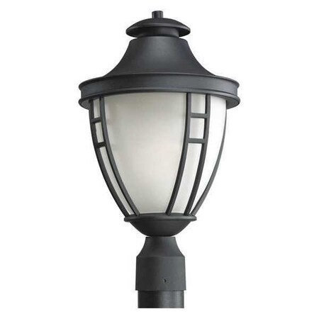 Progress Lighting Fairview 1-Light Post Lantern, 100 W, Textured Black P5402-31