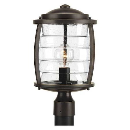 Progress Lighting Signal Bay 1-Light Post Lantern, 100 W, Oil Rubbed Bronze P5421-108