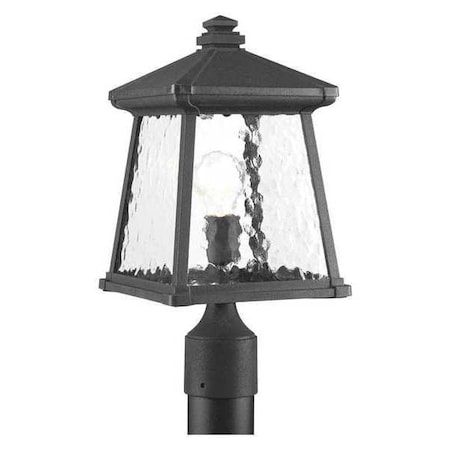 Progress Lighting Mac 1-Light Post Lantern, 100 W, Black P5459-31