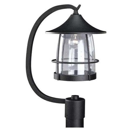 Progress Lighting Prairie 1-Light Post Lantern, 100 W, Gilded Iron P5463-71