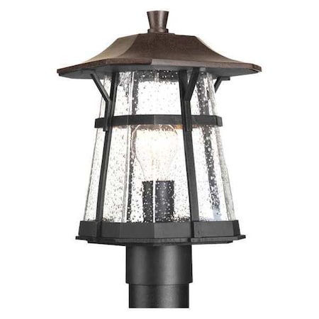 Progress Lighting Derby 1-Light Post Lantern, 100 W, Espresso P5479-84