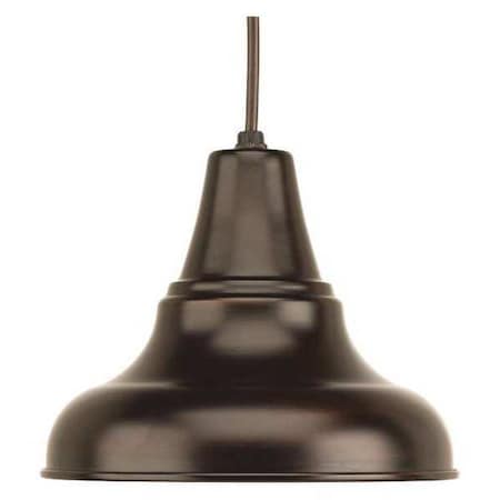 Progress Lighting District 1-Light Med Hanging Lantern, 100 W, Antique Bronze P5535-20