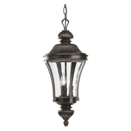 Progress Lighting Nottington 3-Light Hanging Lantern, 60 W, Forged Bronze P5538-77