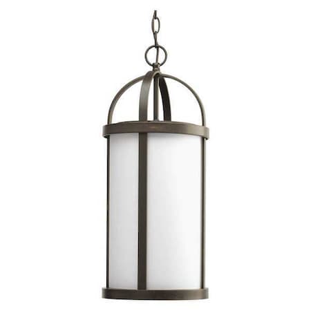 Progress Lighting Greetings 1-Light Hanging Lantern, 100 W, Antique Bronze P5549-20