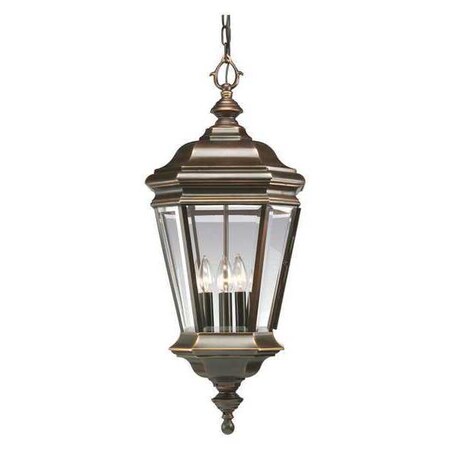 Progress Lighting Crawford 4-Light Hanging Lantern, 60 W, Oil Rubbed Bronze P5574-108