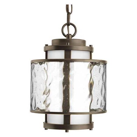 Progress Lighting Bay Court 1-Light Hanging Lantern, 100 W, Antique Bronze P5589-20