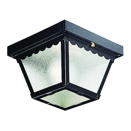 Progress Lighting Outdoor 1-Light Close-to-Ceiling, 60 W, Black P5727-31