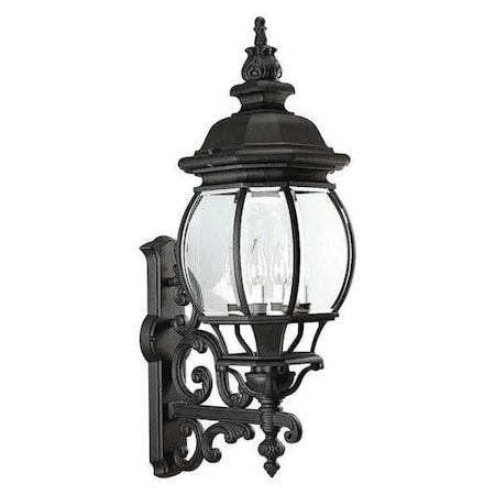 Progress Lighting Onion 4-Light Wall Lantern, 60 W, Textured Black P5701-31
