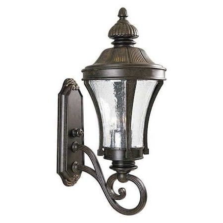 Progress Lighting Nottington 3-Light Large Wall Lantern, 60 W, Forged Bronze P5838-77