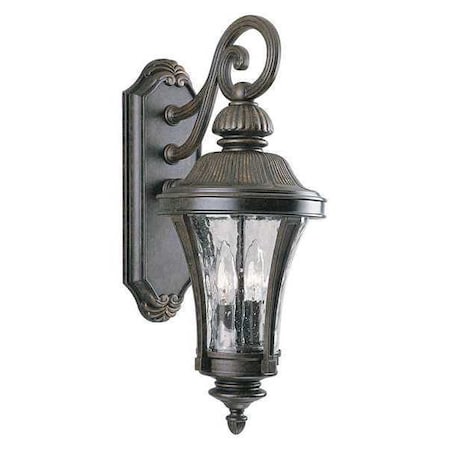Progress Lighting Nottington 2-Light Med Wall Lantern, 60 W, Forged Bronze P5836-77