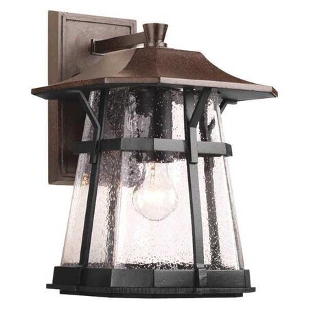 Progress Lighting Derby 1-Light Large Wall Lantern (11"), 100 W, Espresso P5751-84