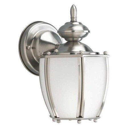 Progress Lighting Roman Coach CFL 1-Light Wall Lantern, 13 W, Nickel P5766-09