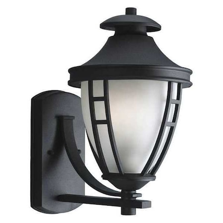 Progress Lighting Fairview 1-Light Wall Lantern, 100 W, Textured Black P5778-31