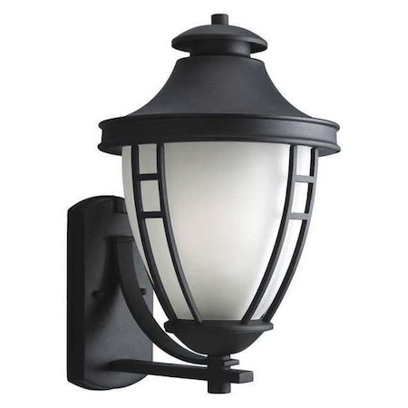 Progress Lighting Fairview 1-Light Large Wall Lantern, 100 W, Textured Black P5780-31