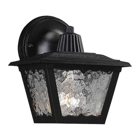 Progress Lighting Polycarbonate Outdoor Med 1-Light Wall Lantern, 60 W, Black P5818-31