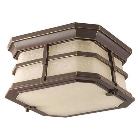 Progress Lighting Derby LED 1-Light LED Flush Mount, 17 W, Antique Bronze P6017-2030K9