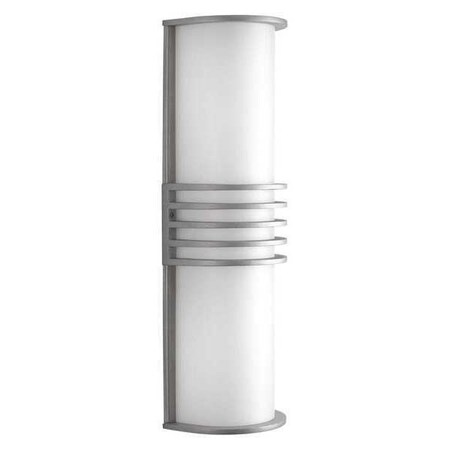 Progress Lighting Parker 2-Light Wall Lantern, 26 W, Satin Aluminum P5915-16