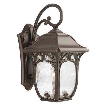 Progress Lighting Enchant 1-Light Large Wall Lantern, 100 W, Espresso P5966-84