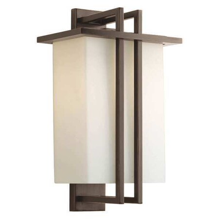 Progress Lighting Dibs Outdoor 1-Light Medium Wall Lantern, 100 W, Bronze P5991-20