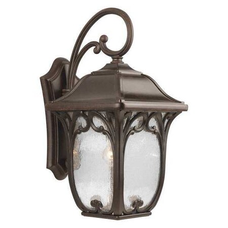 Progress Lighting Enchant 1-Light Wall Lantern, 100 W, Espresso P5996-84