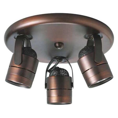 Progress Lighting 3-Light Directional, 50 W, Urban Bronze P6153-174WB