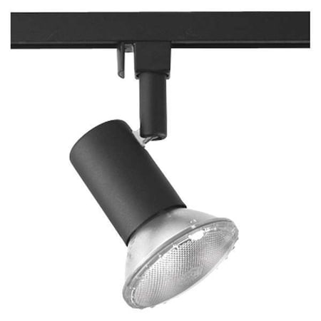 Progress Lighting Universal Track Head, 300 W, Black P6280-31