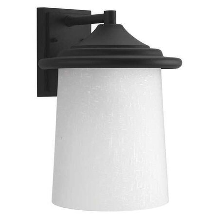 Progress Lighting Essential 1-Light large Wall Lantern, 100 W, Black P6086-31