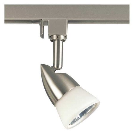 Progress Lighting Track GU10 1-Light Track Head, 50 W, Brushed Nickel P6111-09W
