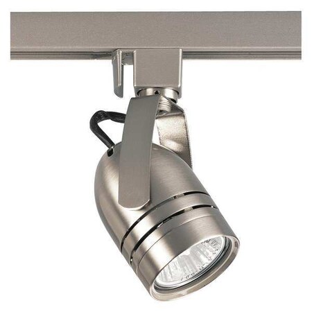 Progress Lighting GU10 1-Light Track Head, 50 W, Brushed Nickel P6112-09