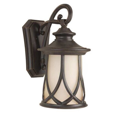 Progress Lighting Resort 1-Light Wall Lantern, 100 W, Aged Copper P6606-122