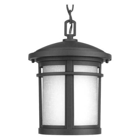 Progress Lighting Wish 1-Light Hanging Lantern (9"), 100 W, Black P6524-31