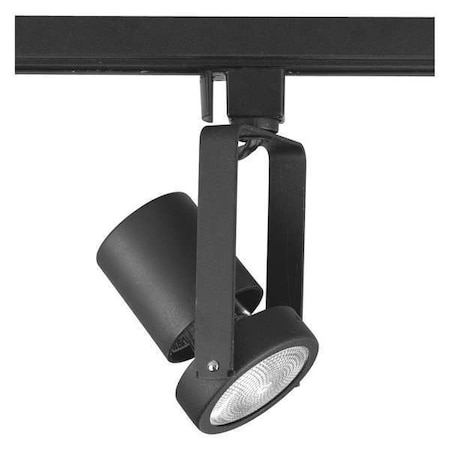 Progress Lighting 1-Light Track Head, 50W, Black P6326-31