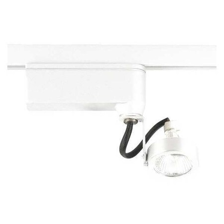 Progress Lighting 1-Light MR16 Track Head, 50 W, White P6339-28