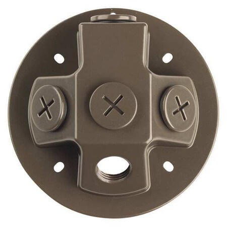 Progress Lighting Security Light Back Plate, Antique Bronze P6343-20