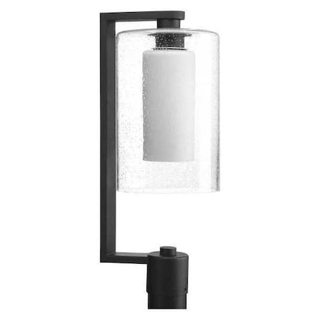 Progress Lighting Compel 1-Light Post Lantern, 100 W, Black P6420-31