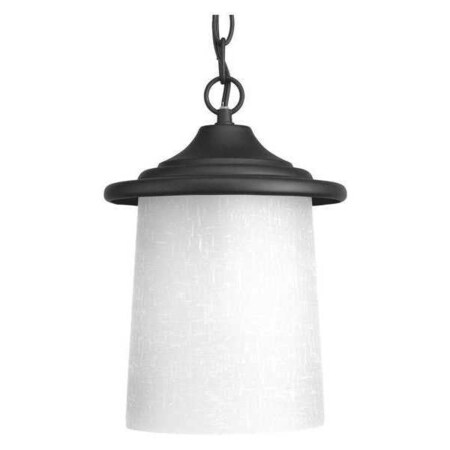 Progress Lighting Essential 1-Light Hanging Lantern, 100 W, Black P6512-31