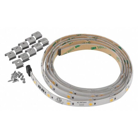 Progress Lighting Hide-a-Lite 4 LED 5' Tape Lighting Undercabinet, 15 W, White P7041-30