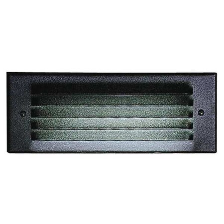 Progress Lighting 1-Light Step Light, 7 W, Black P6802-31