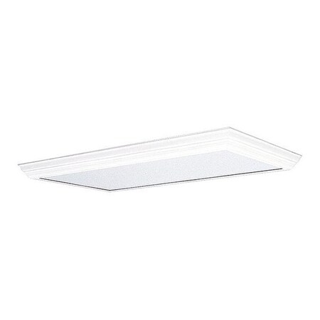 Progress Lighting Modular Fluorescent Trim For P7216 Chassis, White P7276-30
