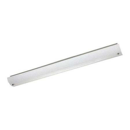 Progress Lighting Ribbed 2-Light Linear Fluorescent Bath, 32 W, Brushed Nickel P7221-09EB