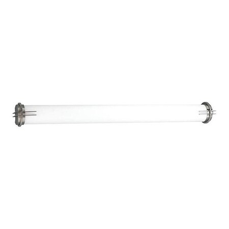 Progress Lighting 2-Light Linear Fluorescent Bath, 32 W, Brushed Nickel P7229-09EB